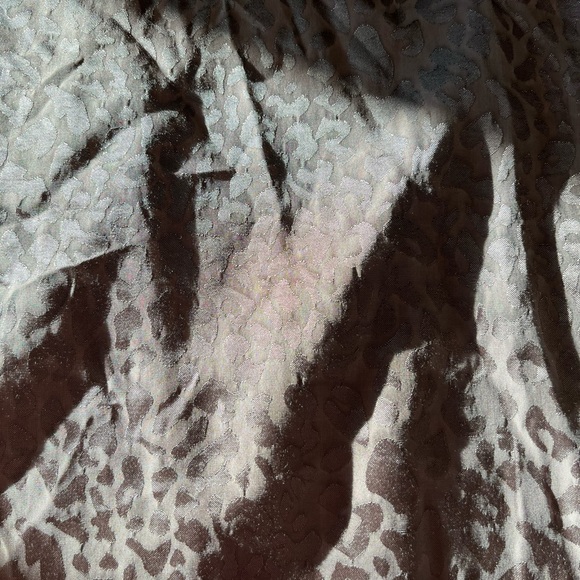 Anthropology Lost April champagne silky dress small - Picture 4 of 5